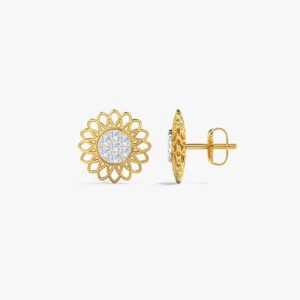 Evie Detachable Diamond Stud Earrings